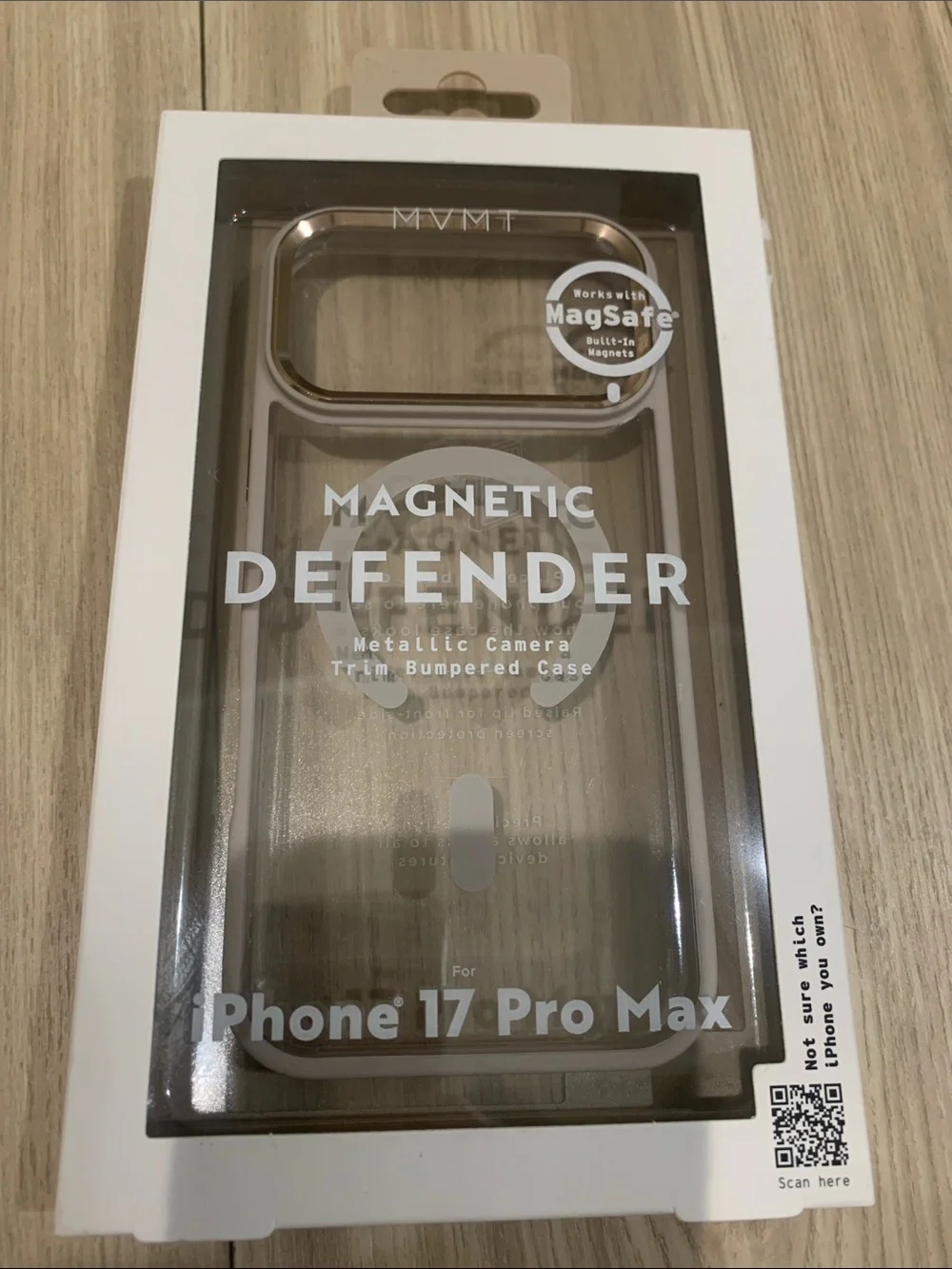 MVMT magnetic defender iPhone pro max 17 case